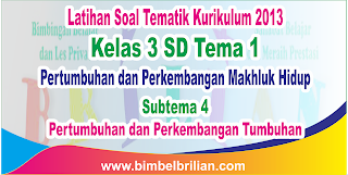 Menyelami Keindahan Pertumbuhan dan Perkembangan: Kumpulan Soal Tematik Kelas 3 SD Tema 1 Subtema 4 untuk Mengasah Pemahaman
