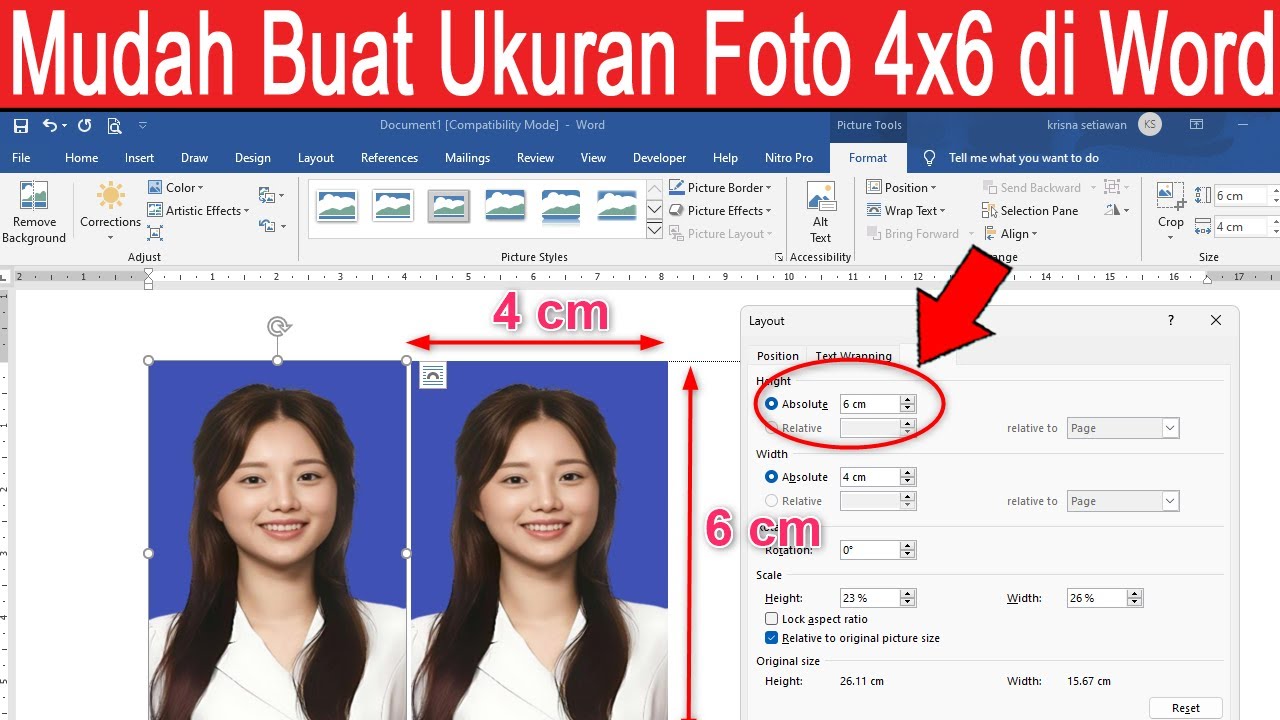 3 Cara Mengatur Foto 4×6 di Word yang Jarang Diketahui, Wajib Dicoba di 2026