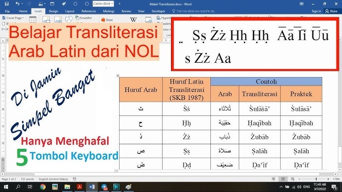 Huruf Arab Latina Alquran Terjemah Karim A5 A4 Alquran Alkarim Besar