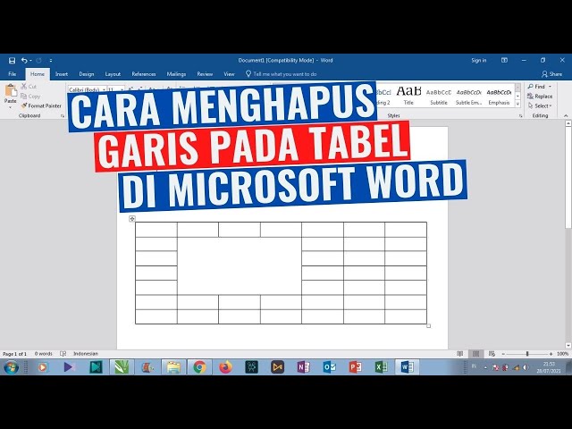 7 Cara Menghapus Tabel Tanpa Menghapus Tulisan di Word 2026 yang Wajib Tahu