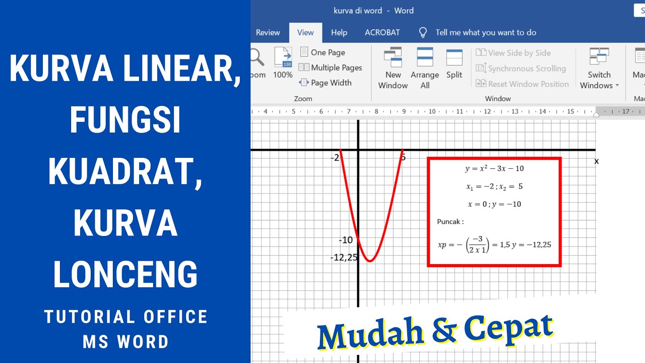Sebelum Terlambat! 5 Cara Membuat Kurva di Word 2026 yang Terbukti Efektif
