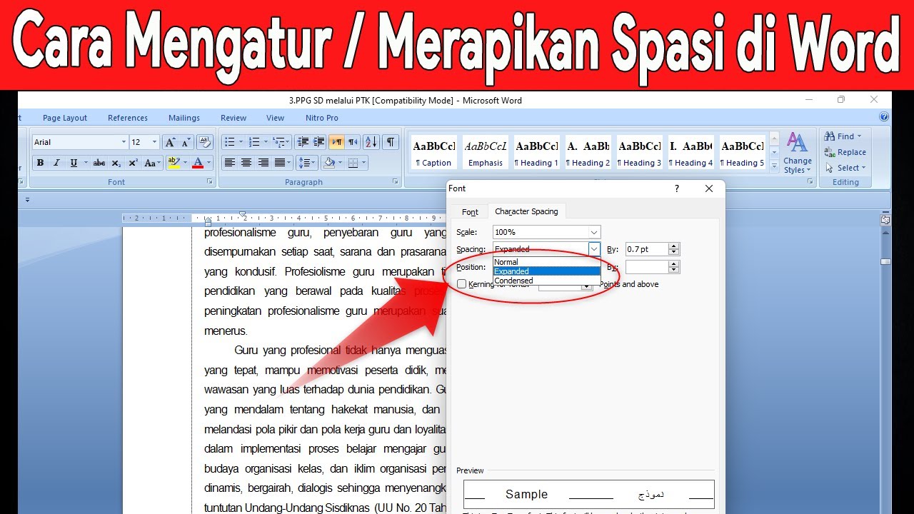 Ternyata Begini Cara Mengatasi Spasi Berantakan dari Word 2010 ke 2007 yang Selama Ini Salah