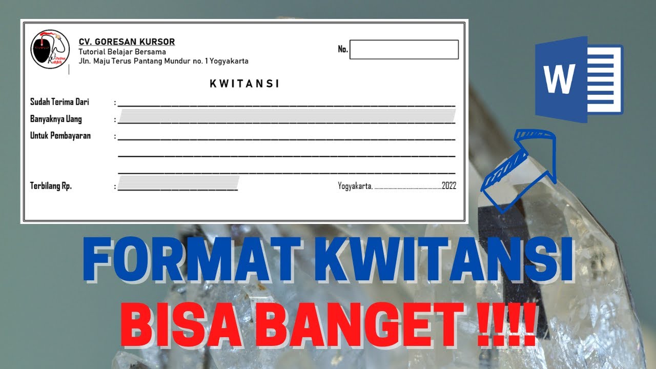 Download Kwitansi Kosong Berbagai Format Gratis - Free Word Template Download Kwitansi Kosong Berbagai Format Gratis - Free Word Template