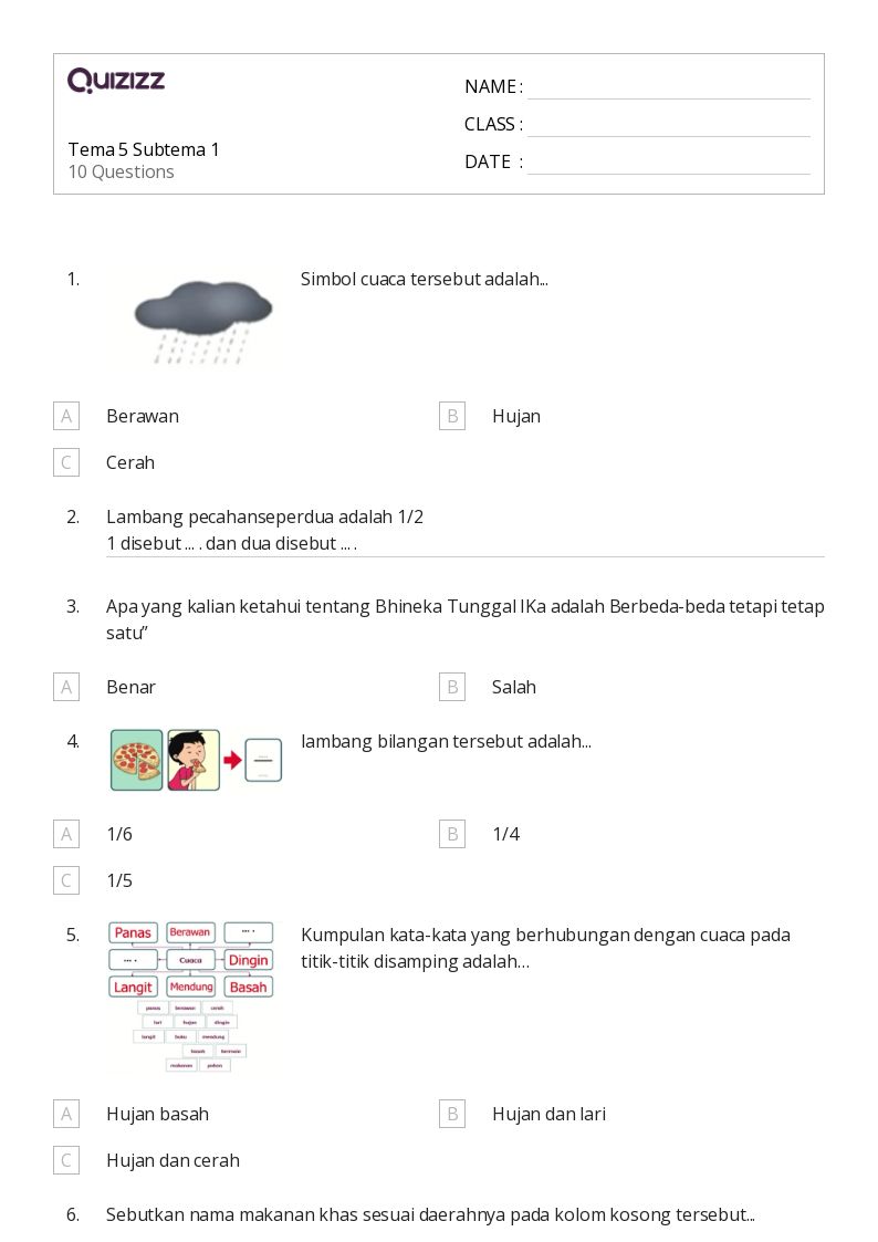 10 Contoh Soal Kelas 3 Tema 5 Subtema 4 dan Pembahasan Lengkap yang Wajib Dikuasai