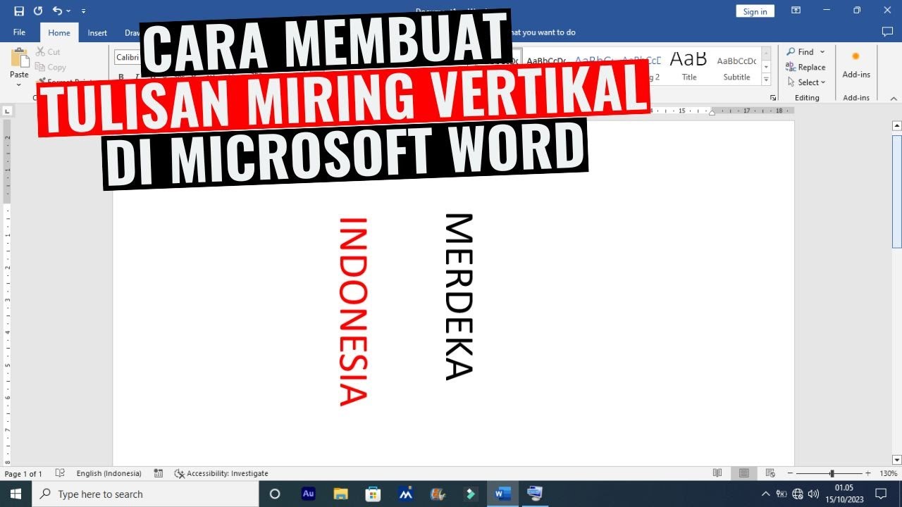 5 Cara Mengubah Orientasi Tulisan di Word dalam Satu File, Ternyata Semudah Ini