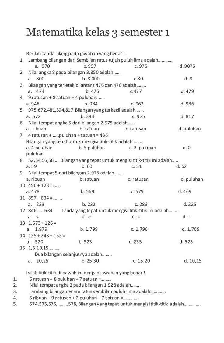 7 Contoh Soal Kelas 3 Semester 1 Tema 4 Siap Cetak dan Wajib Dikuasai Sebelum Ulangan