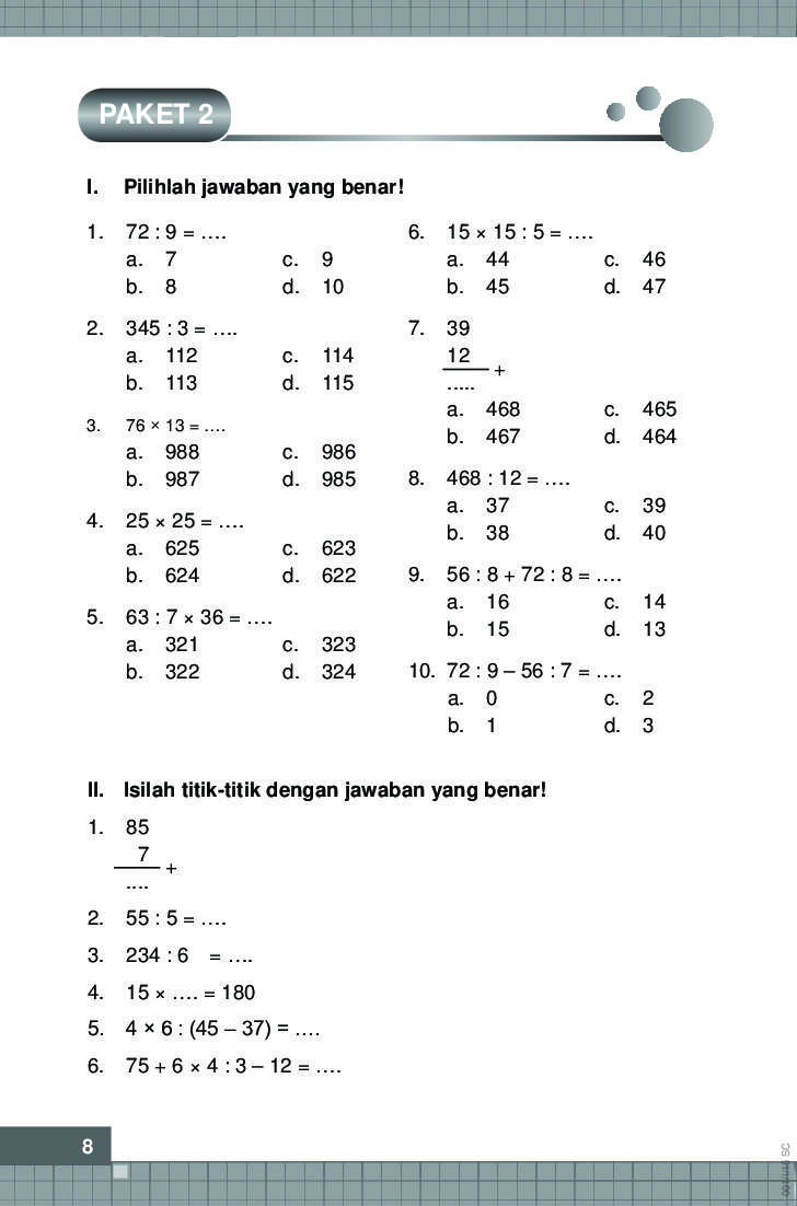 Akhirnya Terungkap 5 Contoh Soal Kelas 3 SD Tema 4 Kewajiban dan Hakku yang Wajib Dikuasai