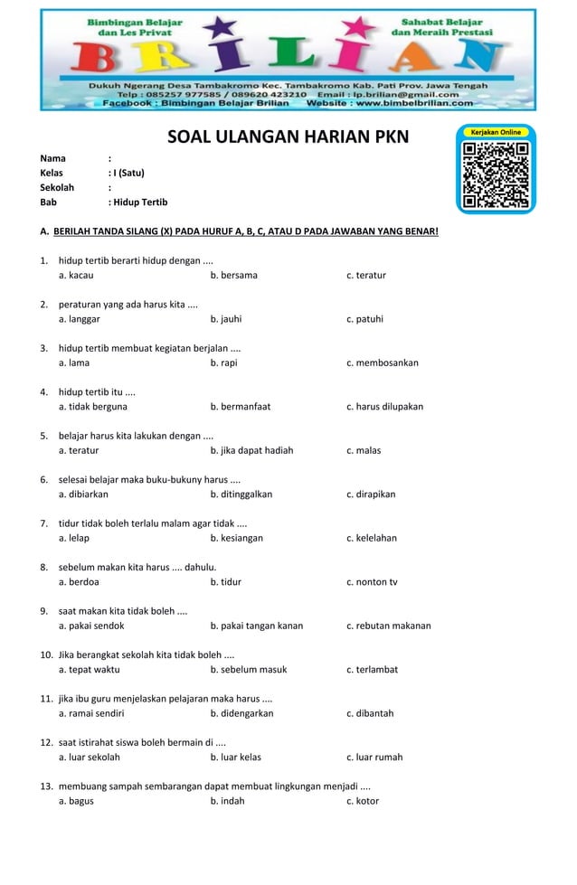 7 Cara Cepat Kuasai Latihan Soal PKN Kelas 3 Semester 1 Sebelum Ujian Dimulai