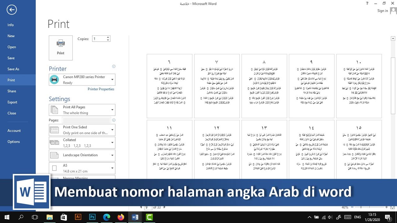 7 Rahasia Cara Mengubah Nomor Halaman Menjadi Angka Arab di Word 2007 Sebelum Terlambat
