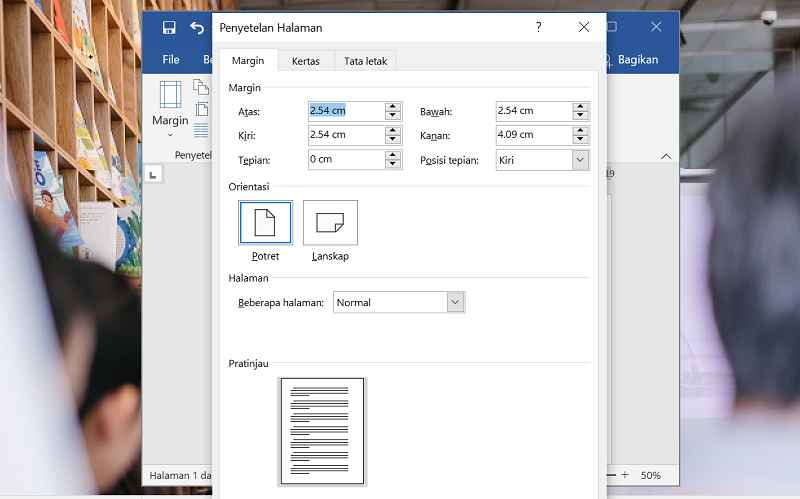 Cara Mengubah Orientasi Halaman Word Jadi Landscape dan Portrait dalam Satu File Tanpa Ribet