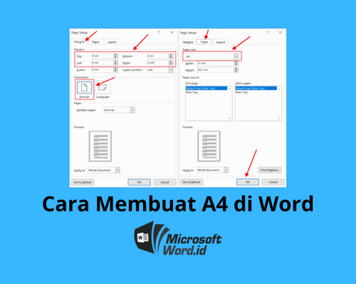 7 Rahasia Terbukti cara mengubah word menjadi kertas a4 yang Bikin Cetak Lebih Praktis