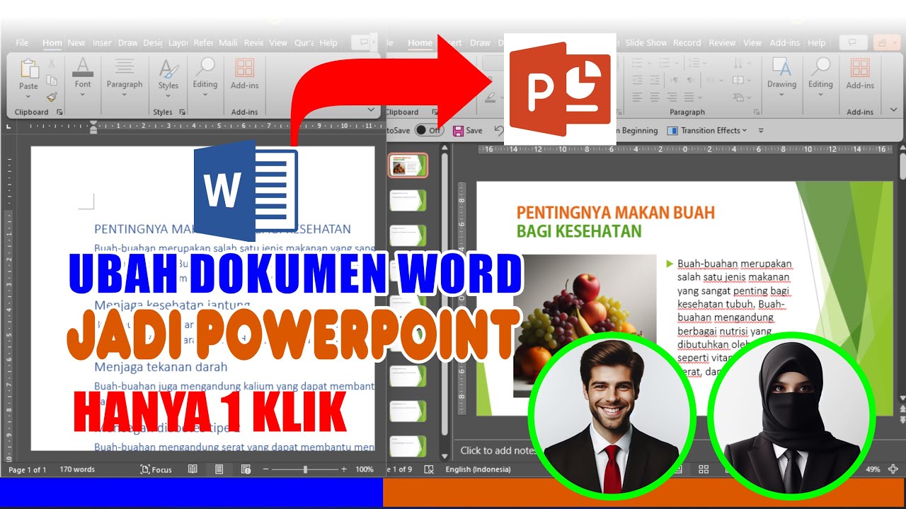 7 cara mengubah word semua halaman ke powerpoint riset medsos jadi sumber berita utama