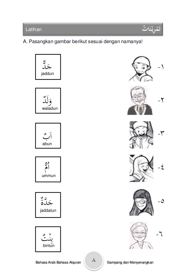 Rahasia Skor Tinggi Latihan Soal Bahasa Arab Kelas 1 SD Semester 2 Kurikulum 2013 Rahasia Skor Tinggi Latihan Soal Bahasa Arab Kelas 1 SD Semester 2 Kurikulum 2013