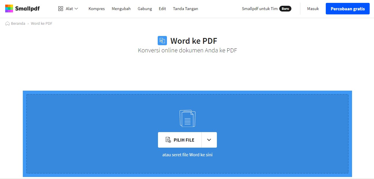 Ternyata Begini Cara Mengubah Word Menjadi PDF Secara Online Dengan Cepat Dan Mudah