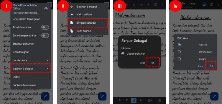 Ternyata Ini Cara Mengubah Word Menjadi PDF Pada Android Paling Cepat dan Mudah