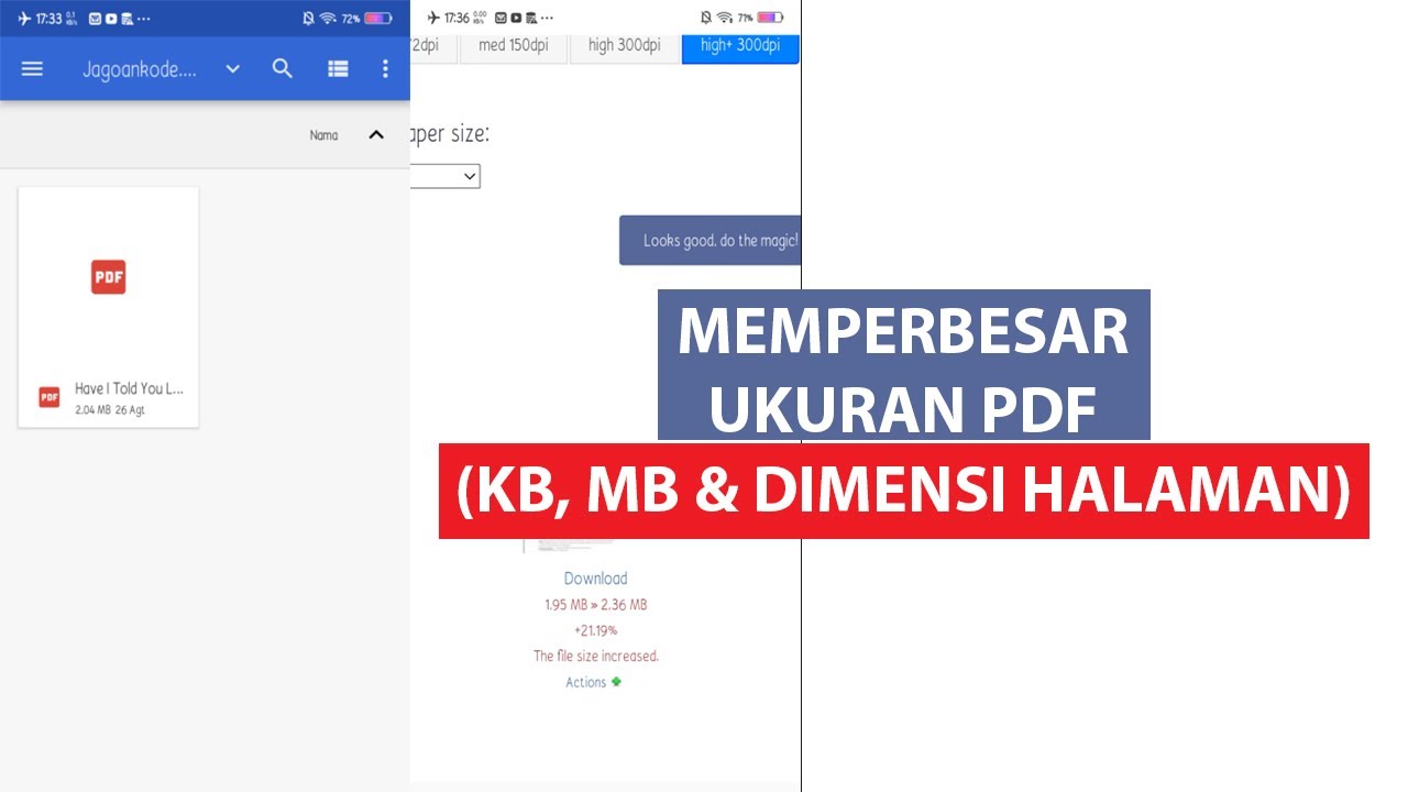 Ternyata Mudah Cara Mengubah Word Ukuran KB ke PDF Ukuran MB Agar File Tidak Error